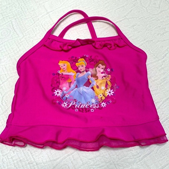 3T (4/$20) Disney Princess Swim Top - Picture 1 of 8